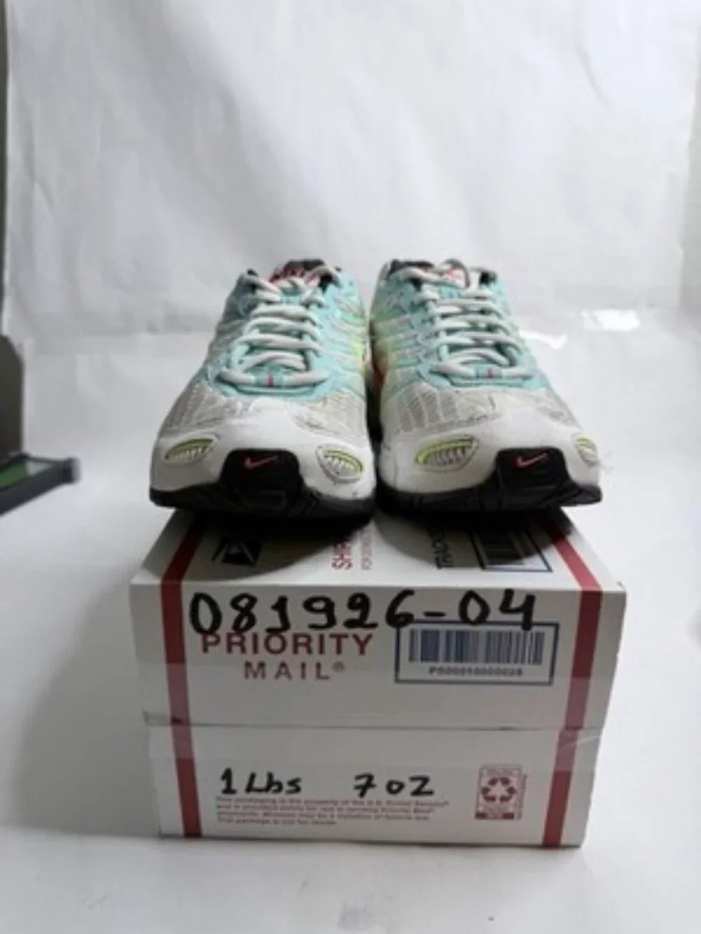 Nike Air Max Torch 4 Women's Size 10 US Shoes Mesh White Sneakers CW5607-100